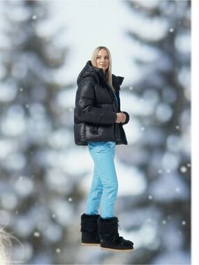 Flash Sale!!❄️❄️Bogner Fire And Ice Black Hooded Puff Ski Jacket